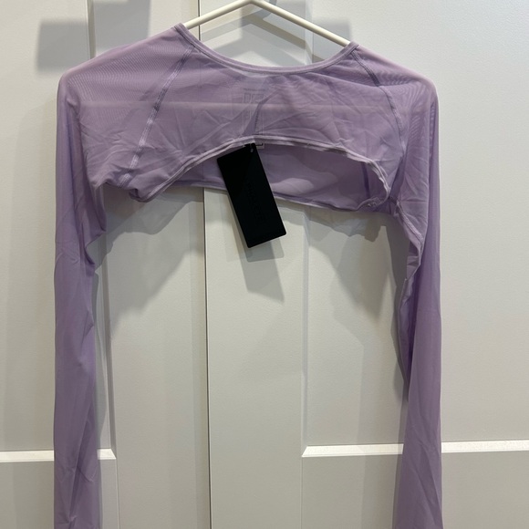 Alphalete Women's Mesh Astor Top in Aquari - Picture 2 of 7